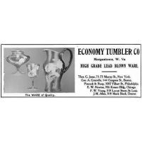Economy Tumbler Advertisement for Blown Ware