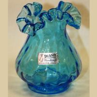 Diana Handcraft Crimped Vase