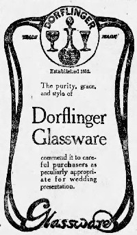 Dorflinger Advertisement