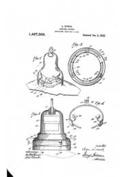 Beardslee Chandelier Light Fixture Patent 1437502-1