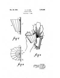 Beardslee Chandelier Light Fixture Patent 1737265-1