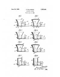 Beardslee Chandelier Light Fixture Patent 1767419-1