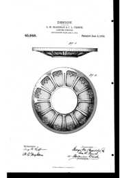 Beardslee Chandelier Light Fixture Design Patent D 45848-1