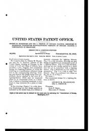 Beardslee Chandelier Light Fixture Design Patent D 46939-2