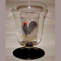 Unknown Bi-Color Rooster Cocktail