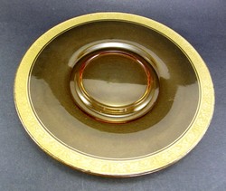 Unknown Amber Plate or Liner