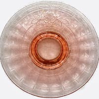 Unknown "Rose on Trellis" Plate