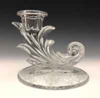 Fostoria #2496 Baroque Low Candlestick