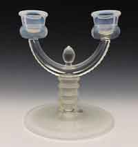 Fenton #2318 Two-Light Candlestick