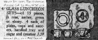 Diamond #  99 Charade 15-Piece Luncheon Set Advertisement