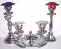 Cambridge #5670 Farber Bros Candle Holders