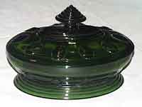 New Martinsville #  37 "Moondrops" or Georgian  Covered Casserole