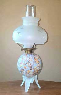 Morgantown #   64 Lyndale Confetti Lamp