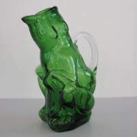Cambridge #1352 Handled Frog Vase