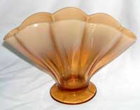 Fenton # 847 Cameo Opalescent Fan Vase