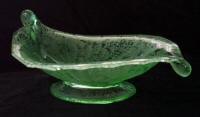 Fenton # 950 Oval Tulip Bowl with Ming Treatment