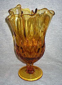 Fenton #4454 Thumbprint Vase