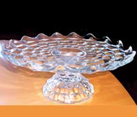 Fostoria #2056 American Footed  Cake Stand