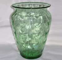 Fostoria #4105 Vase with Loop Optic