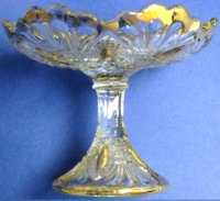 Heisey # 335 Prince of Wales Plumes Compote