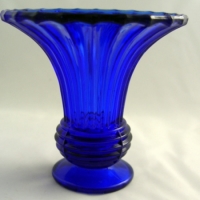 Heisey #1469 Ridgeleigh Candle Vase