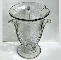 Heisey #1401 Empress Three-Handled Vase