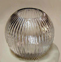 Heisey #1469 Ridgeleigh Ball Vase