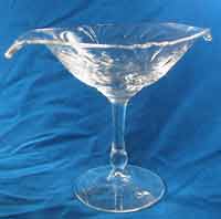 Heisey #1509 Queen Ann Compote with Unknown Cutting