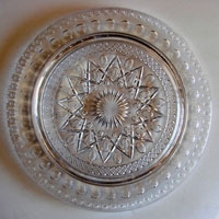 Imperial # 160/ 72 Cape Cod Birthday Candle Plate