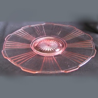 Imperial #7387 "Deco Flutes" Cake Plate