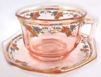 Imperial # 727 Molly Cup and Saucer