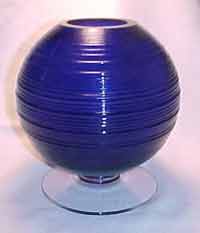 Imperial # 701 Reeded Footed Ball Vase