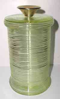 Imperial # 701 Reeded Covered Jar