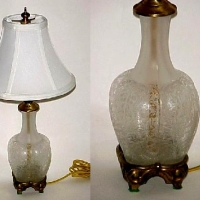 Paden City Lamp w/ Spring Orchard Etch