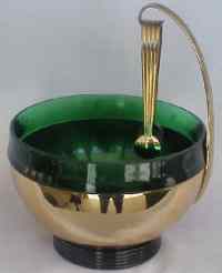 Paden City # 900 Cavalier Ice Bowl with Star Cutting