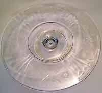 Paden City # 895 Lucy Footed Cake Plate