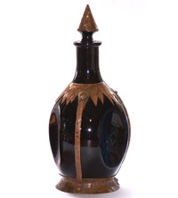 Paden City # 198 Pinch Decanter with Copper