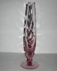 Tiffin # 6116 Modern Optic Vase
