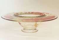 Tiffin # 8177 bowl with Dickson decoration