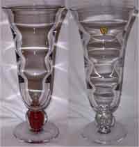 Tiffin #17350 Modern Vases