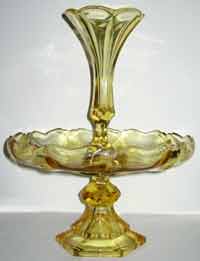 Tiffin #  320-107 Footed Fruit & Flower Epergne