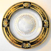 Westmoreland #1800 Plate w/ Fruit Basket Decoration