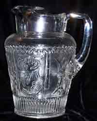 Westmoreland # 201 Princess Feather Pitcher