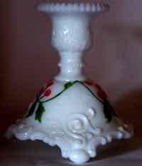 Westmoreland #1872-37 Milkglass Candlestick