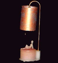 Aladdin G 50 Moonstone Powder Jar Lamp