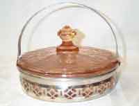 Indiana # 612 Horseshoe Candy Dish in Metal Holder