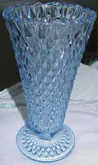 Indiana Diamond Point Vase