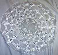 Indiana # 300 Constellation Plate with Intaglio Center