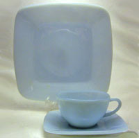 Anchor Hocking Fire-King Charm Luncheon Plate, Cup & Saucer