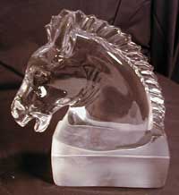 Heisey Horse Head #   1 Bookend